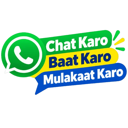 Chat Karo, Baat Karo, Mulakaat Karo — chat with us on WhatsApp