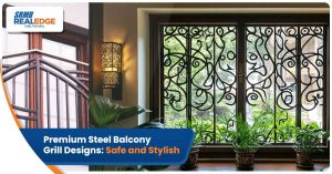 Premium Steel Balcony Grill Designs-Safe and Stylish