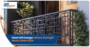 Steel Grill Design-Where Strength Meets Sleek Style